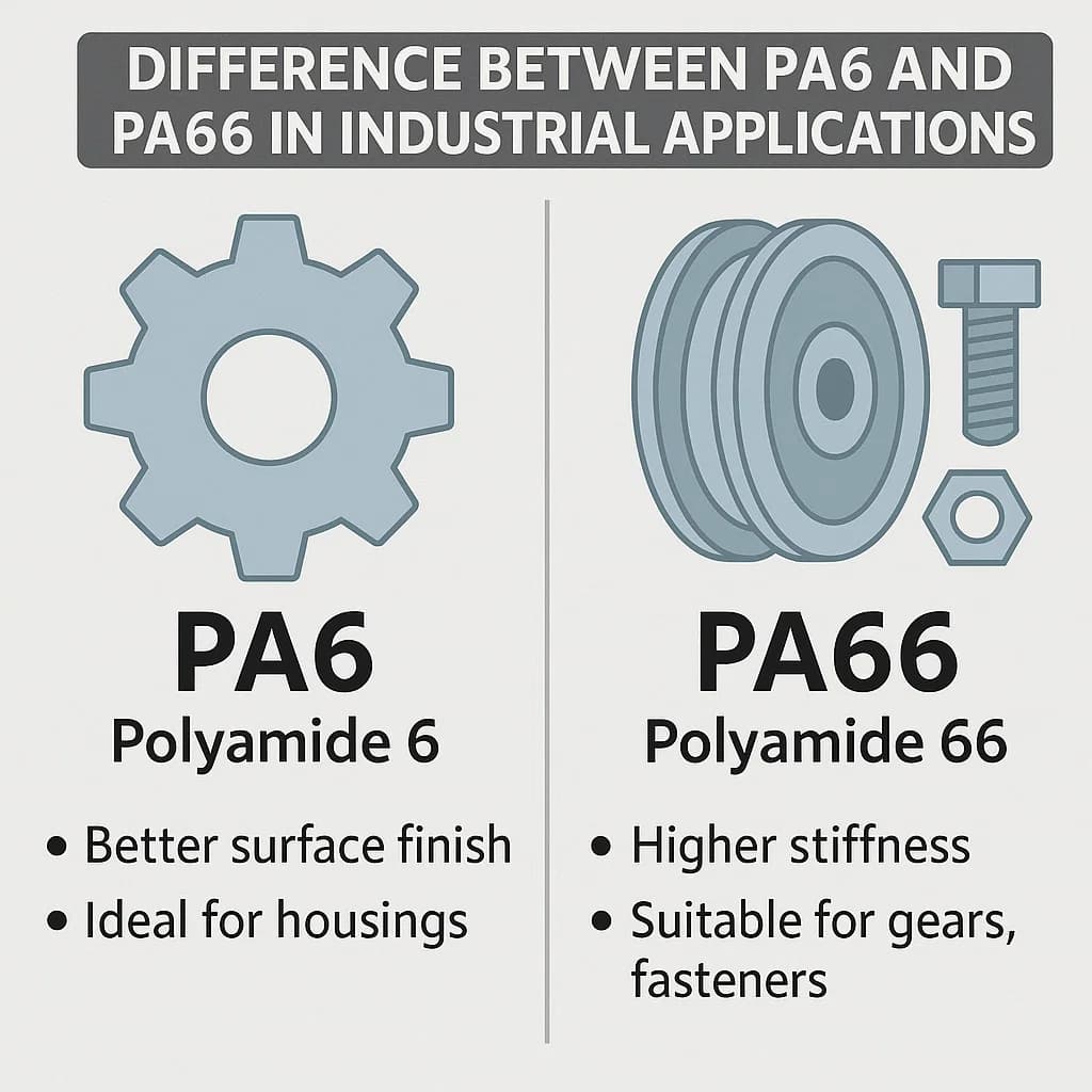 PA6 vs PA66: Como escolher os pellets de nylon mais adequados?