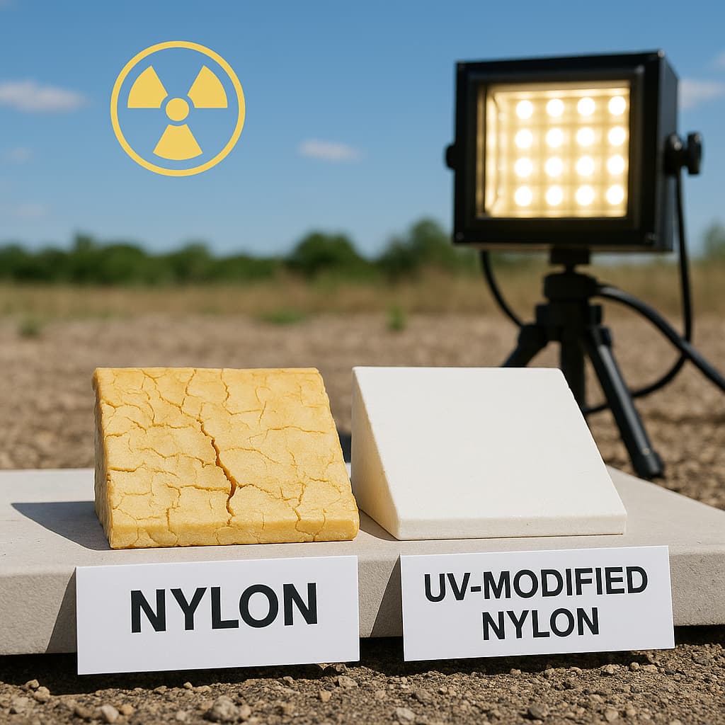 Como melhorar a resistência do nylon ao envelhecimento por raios UV?