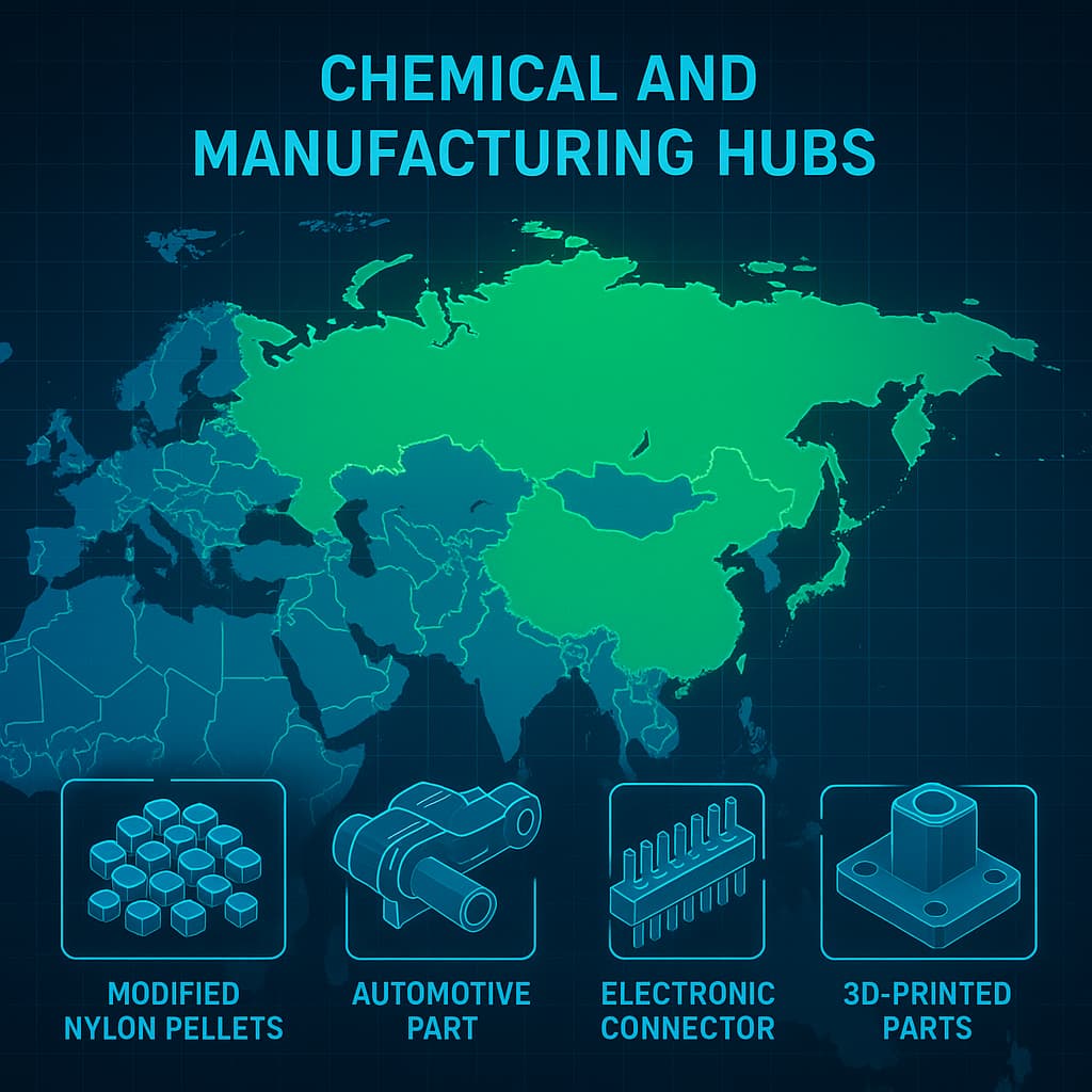 Relatório de tendências do mercado global de nylon modificado de 2025: novos polos de crescimento da Ásia à Europa