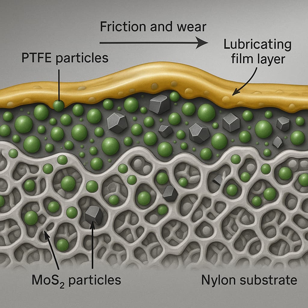 Modificação da resistência ao atrito e ao desgaste do nylon: princípios de projeto de materiais para sistemas autolubrificantes.